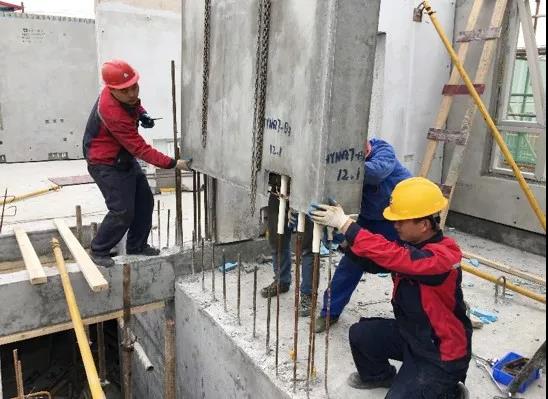 ﹥2018年度“上海市装配式构筑示范项目”——装配式复合？羌袅η较低车难蟹⒓袄